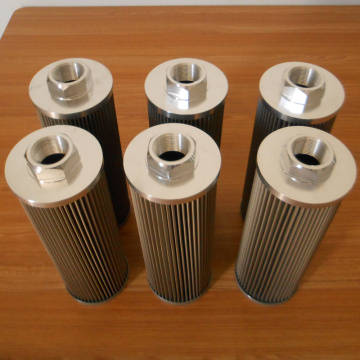 Edelstahl-Drahtgefaltetes Filterelement