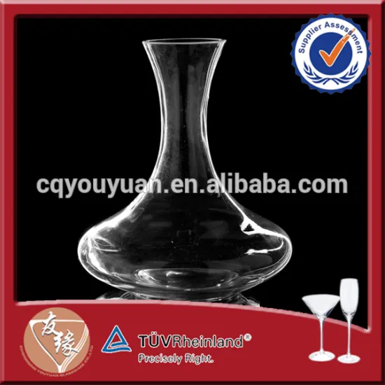 Flint Glass 1800ML Made In China Glass Decanter Glass Rum Decanter Bottle