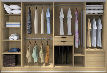 Br-35-B Modular Wardrobe