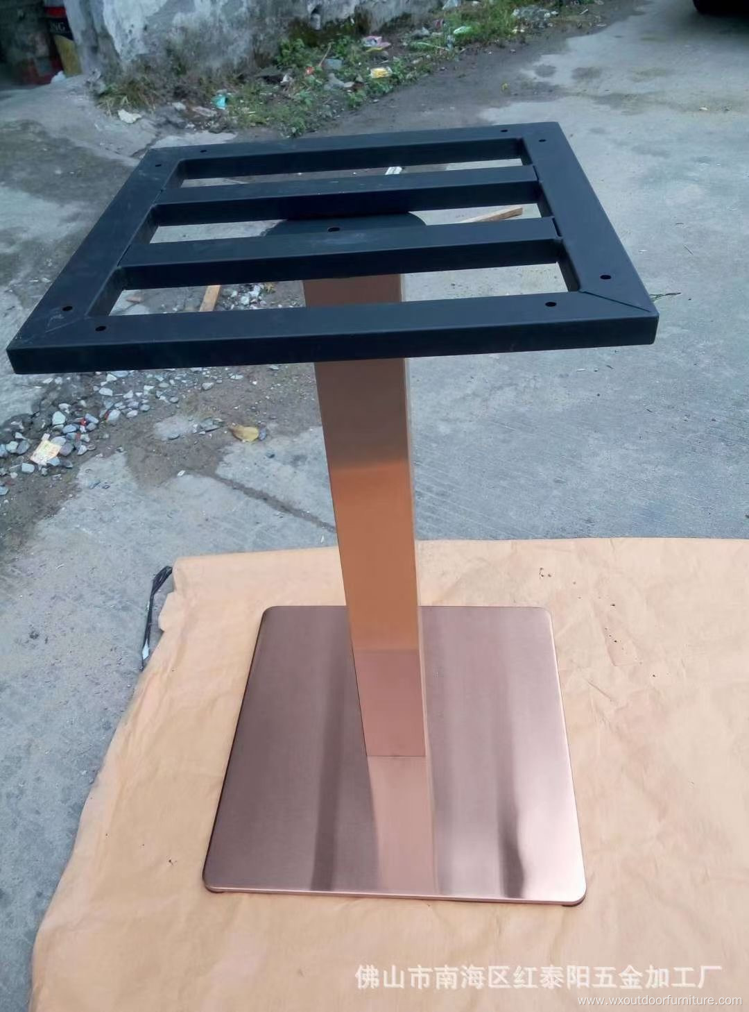 Modern Customize Restaurant Kitchen Office Heavy Duty Furniture Cast Iron Coffee Dining Table Leg