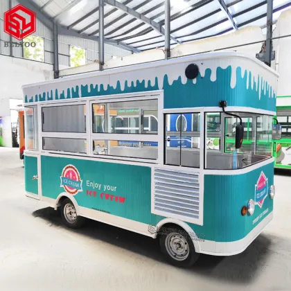 Mobile Food Truck: Ice Cream, Coffee, Taco, Pizza & Fast Food