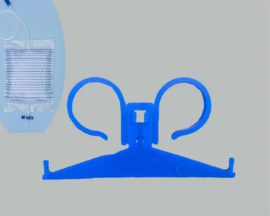 clinical hanger for medical plastic drainage bag