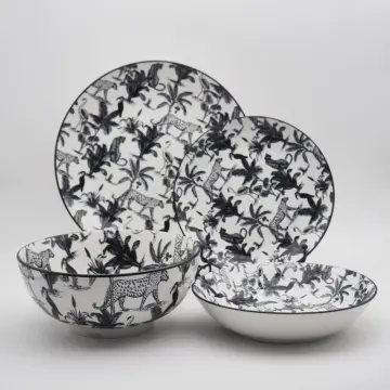 Hot sale New European style ceramic porcelain dinnerware set