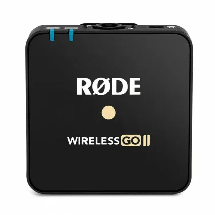 Rode Wireless GO2 GO II 2.4g Wireless Lavalier Mic Microphone System for Android Phones iPhone Camera Laptop 200m Transmission