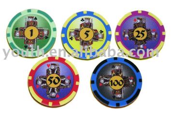 11.5g/13.5g Cross Kings Gambling Chips