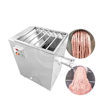 Industrial Meat Grinder for Frozen Chicken with Bone - Italy Made