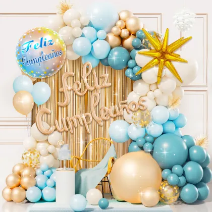 TaoLe Bear Factory Feliz Cumpleanos Globo Arco New Design