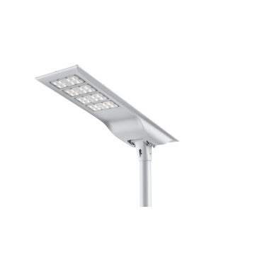 Cuatro filas White White Solar Waterproof Garden Street Light