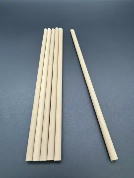 Fully degradable reed straw