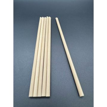 Fully degradable reed straw