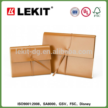 notepad with elastic band