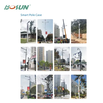 Smart Street Lighting Pole: All-in-One Solar Lighting Solution