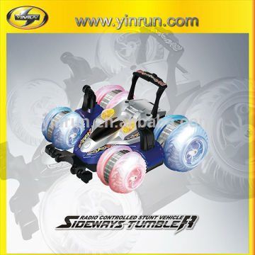 rolling Sideways & Spinning with flash lights RC Toy Car radio control vehicle