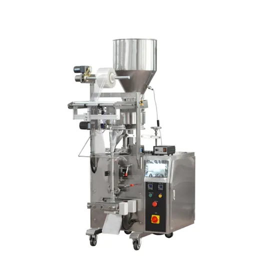 Vertical Packing Machine for Salts, Nuts, Snacks, Chocolates, Beans, and Teas