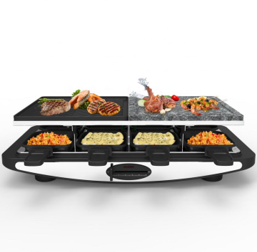 2-in-1 Raclette Grill & BBQ Grill - ZS-8608