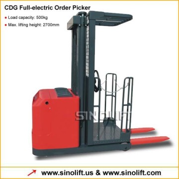 CDG500 Full Electric Order Picker