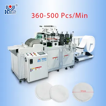 Automatic Round Make up Remove Making Machine From Kyd