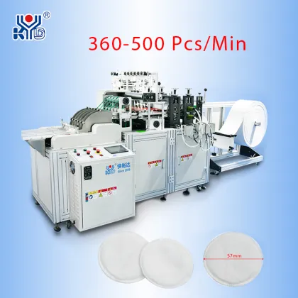 KYD Round Makeup Cotton Disposable Makeup Remover Cotton Making Machine