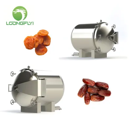 Meat pork beef square and round vacuum dryer