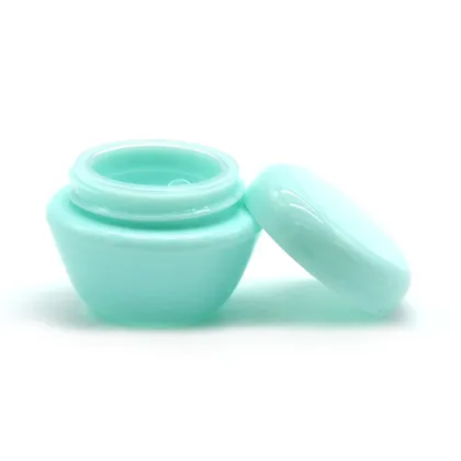 Yuyao factory Crete sample 5ml 10 grams mini plastic pp container face eye cream cosmetic jar