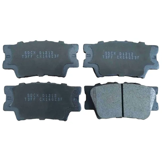 Alibaba Guaranteed Brake Pads SDCX D1212 for Lexus TOYOTA AURION