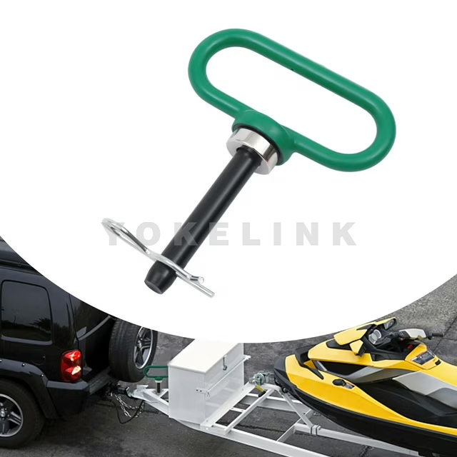 Зелени щифтове за теглич на ремарке за косачка с диаметър 12 mm с неодимов магнит