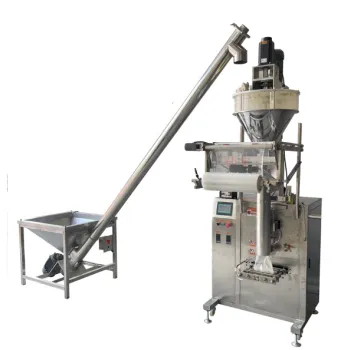 3 4 Side Sealing Automatic Small Food Coffee Cocoa Powder Sachet Filling Packaging Machine