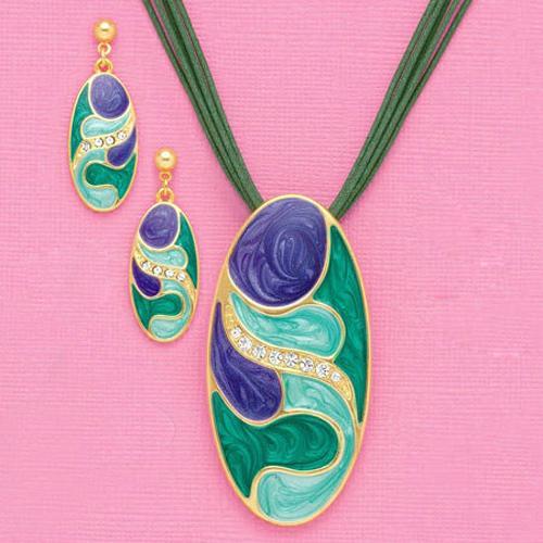 Artistic fashion jewelry set for women