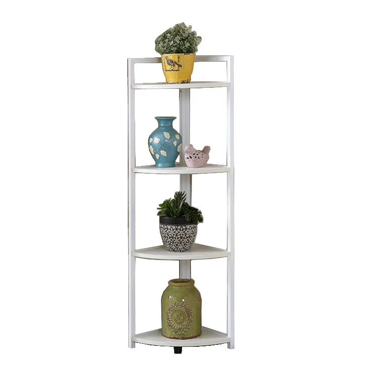 OEM e ODM Corner Shelf Storage Rack Casca Livro de Design Moderno Shelve Bookshelf