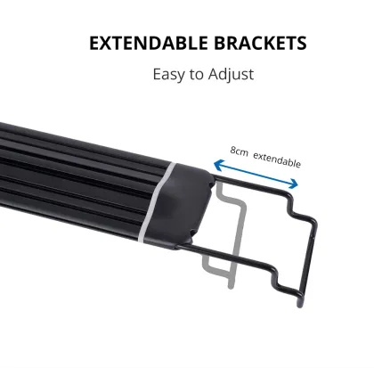Aquatic plants adjustable bracket LED light