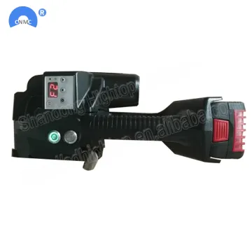 Black Plastic polyester strapping tool Lithium battery operated strapping tool