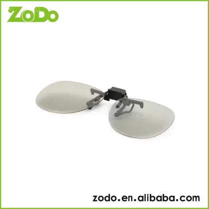 factory circular polarized tianium alloy rack 3d glasses