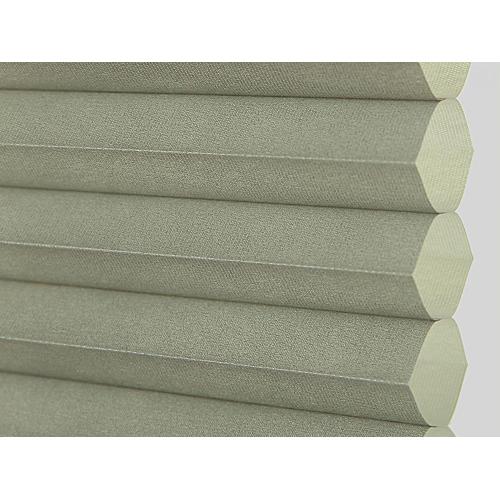 Beige color electric honeycomb blind fabric for door