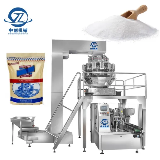 Automatic Sugar Candy Weighing and Packing Machine for Ziploc Bags