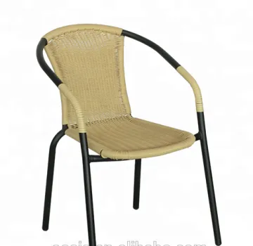 Garden Rattan Outdoor Wicker Stacking Chair