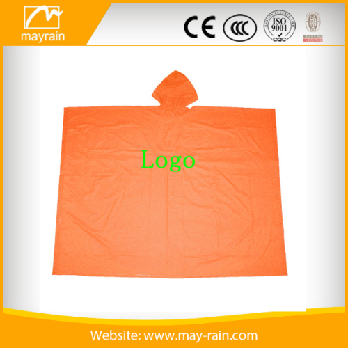 PVC Adult rain poncho,Can print your own logo