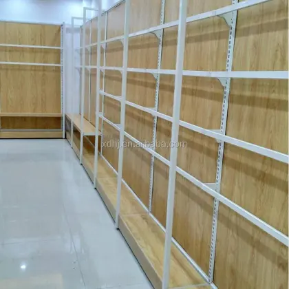 Wooden Cosmetic Display Rack 5 Layer Miniso Shelf