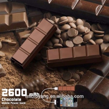 2600 mAh Chocolate Bar USB Power Bank
