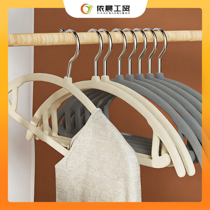 چوب لباسی دسته دار خاکستری بیضی