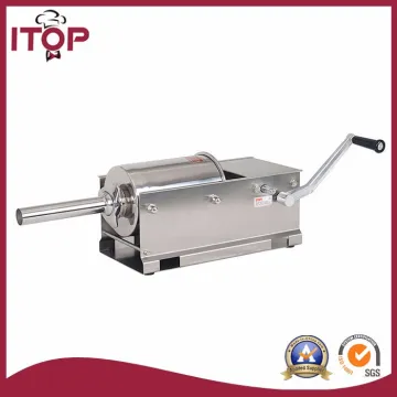 Horizontal type rapid sausage filler
