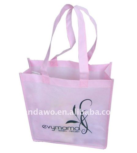 Cleanlily cheap non woven shopping bag with silk screen printing