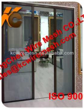 Factory!!!!! Cheap!!!!!!!! Kangchen high quality bulletproof mesh/black powder coated 316 security window screens