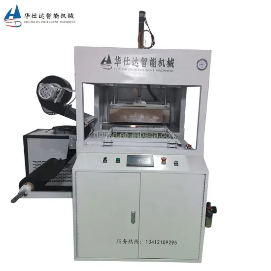 Hot Sale PU Leather Vacuum and Heat Forming Machine for Headphone Cover Production