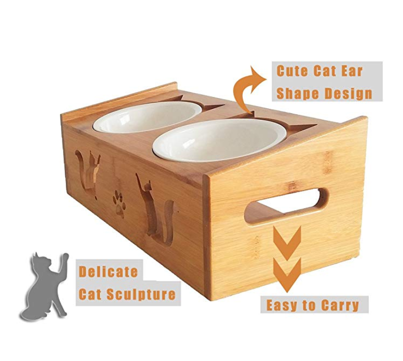 Pet Bowl With Feeding Platform