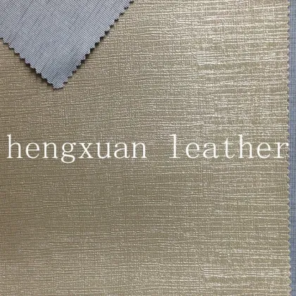 PVC Synthetic Decorative Leather , Synthetic Upper Leather