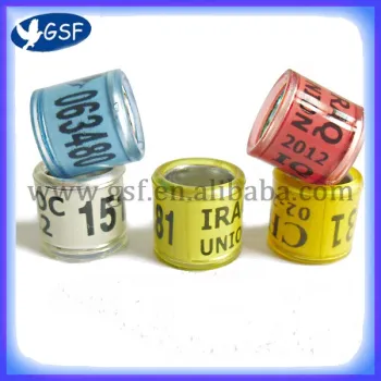 2012 racing pigeon rings