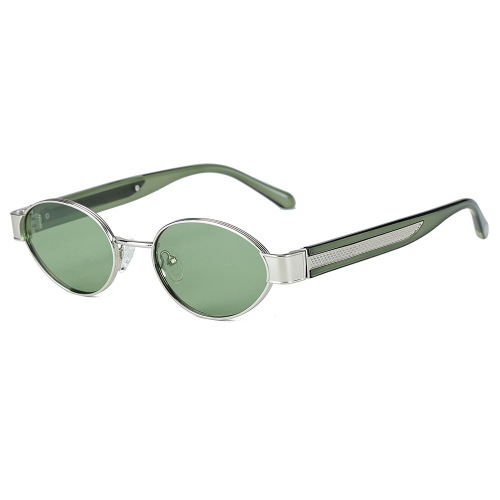 Wholesale TAC Lenses Oval TR90 Metal Sunglasses