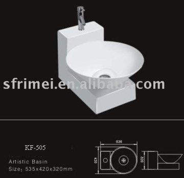 artistic basin KF-505