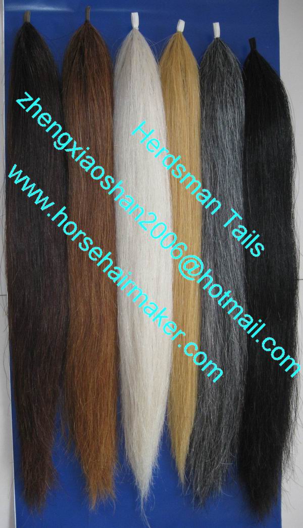 70cm Horse Hair Extensions Made by Real Horse Tail Hair - China Horse Hair,  Hair