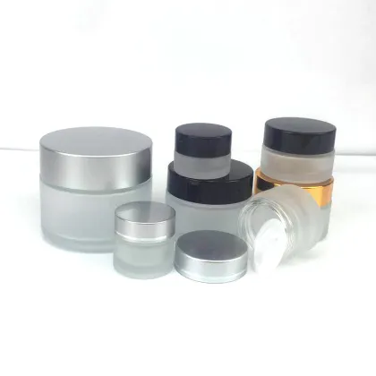 20G Glass Cream Jar Empty Bamboo Ceramic Plastic